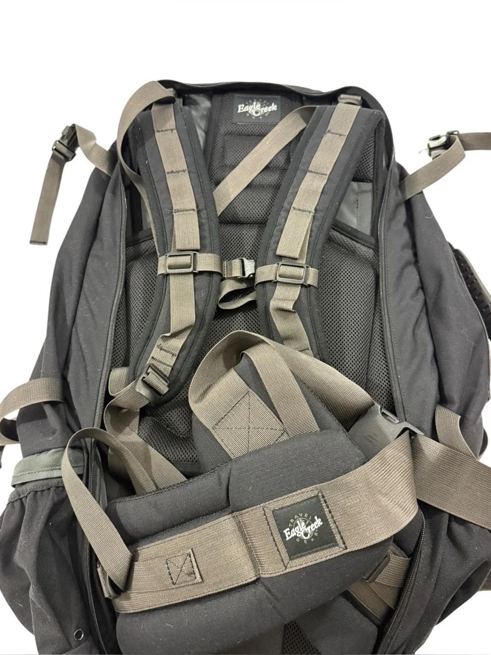 Vintage Eagle Creek Continental Journey Modular Zip Off Travel Backpack Daypack